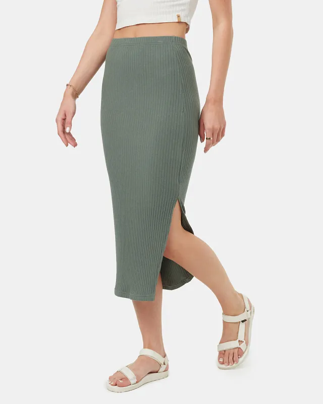 Knit Rib Skirt sold by tentree