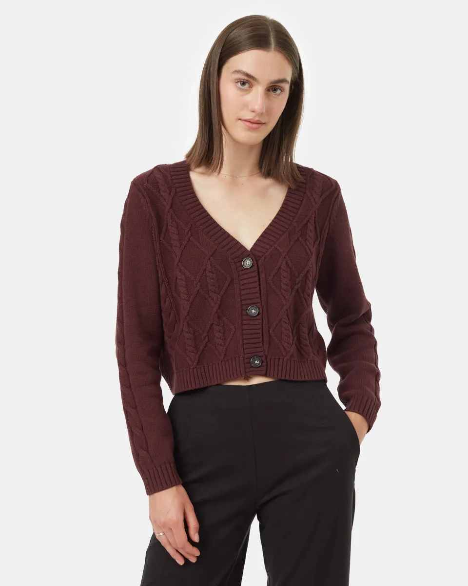 Highline Cabled Cardigan sold by tentree