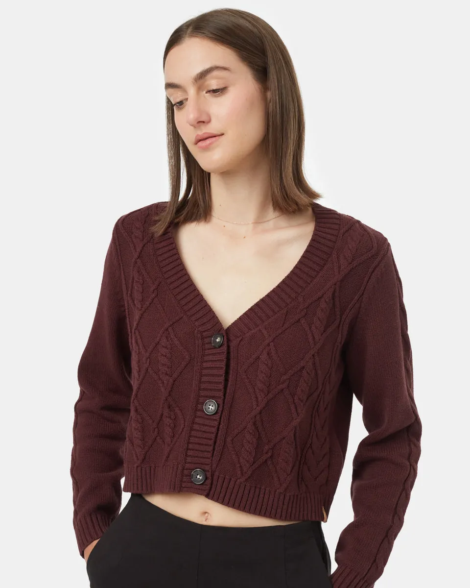 Highline Cabled Cardigan sold by tentree product image thumbnail 4