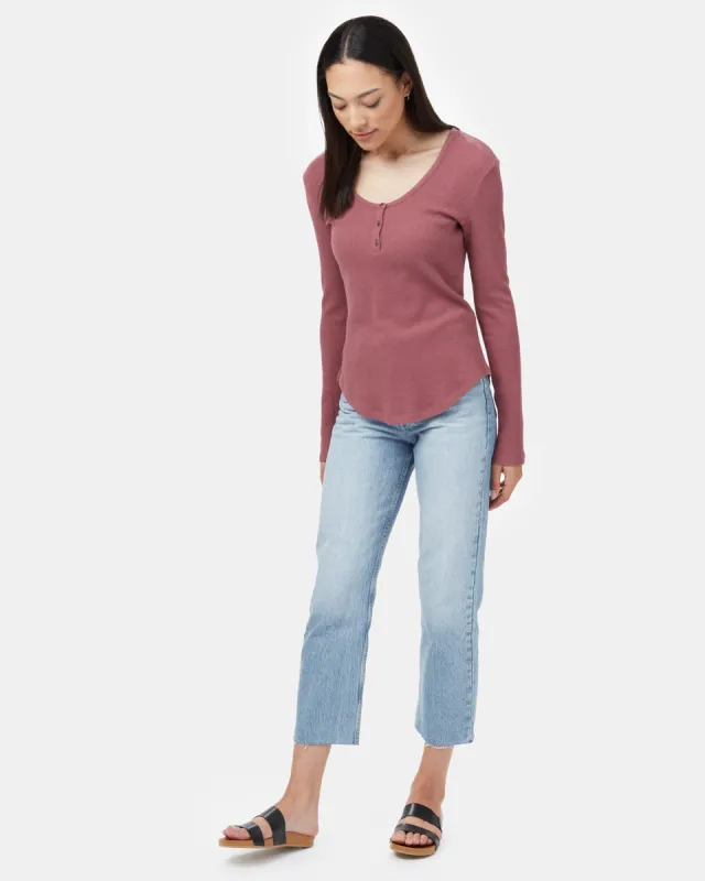 TreeWaffle Henley Longsleeve sold by tentree