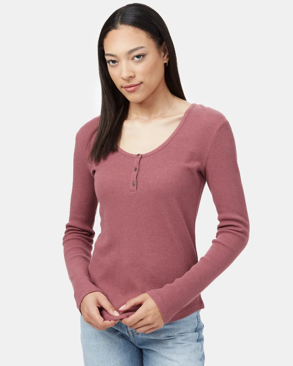 TreeWaffle Henley Longsleeve sold by tentree product image thumbnail 2