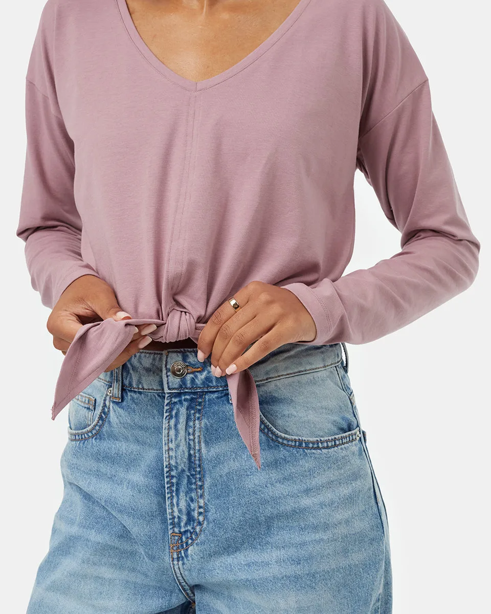 Tie Front Longsleeve sold by tentree product image thumbnail 5