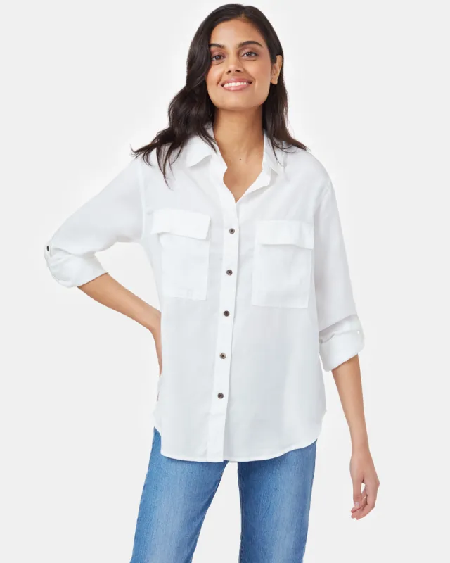 Tencel Everyday Blouse sold by tentree