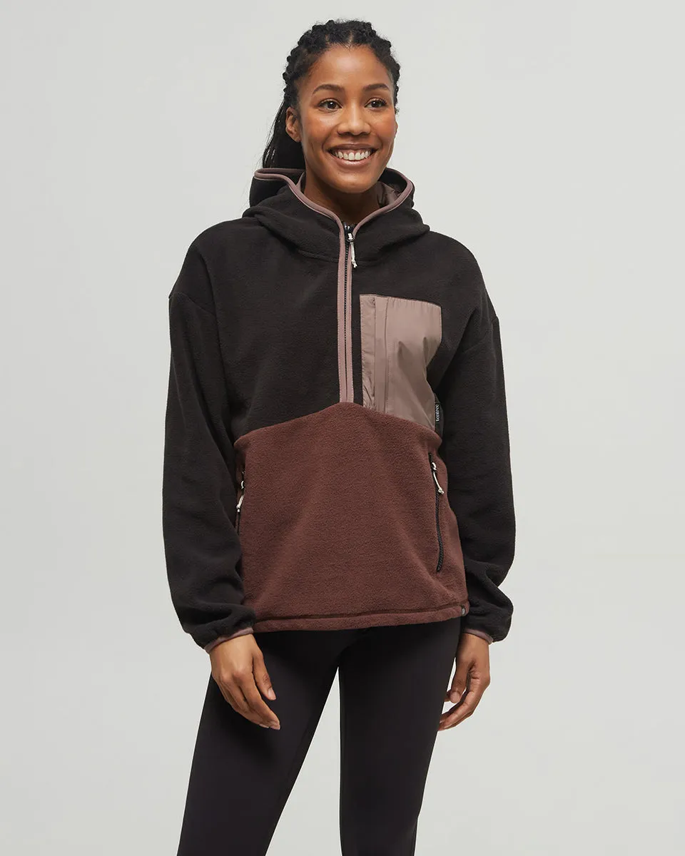 Recycled MicroFleece Contrast 1/4 Zip sold by tentree