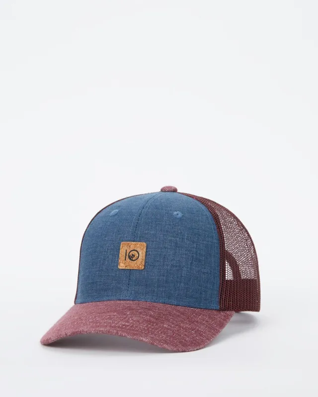 6-Panel Dark Denim Elevation Hat made by tentree