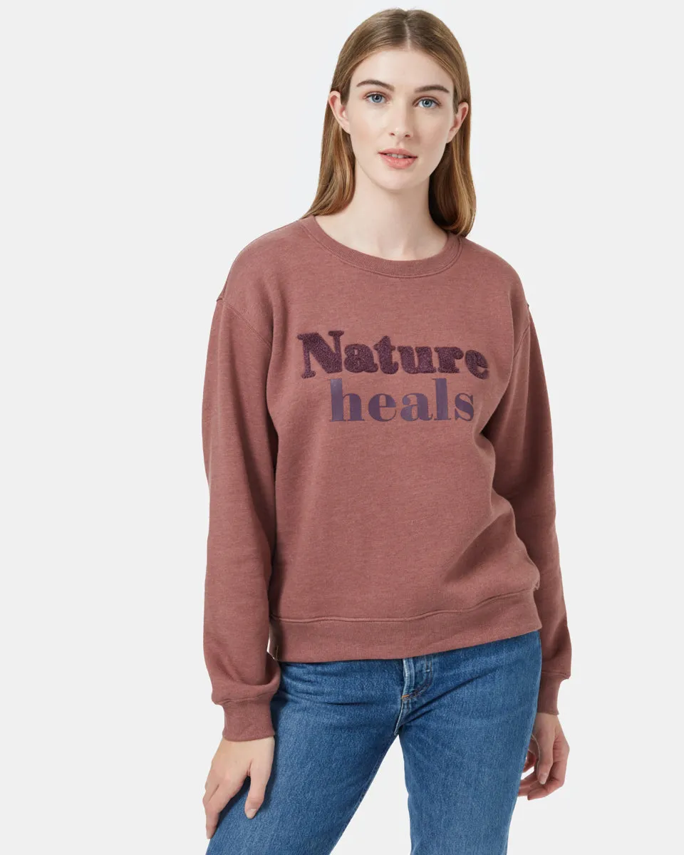 Nature Heals Crew sold by tentree