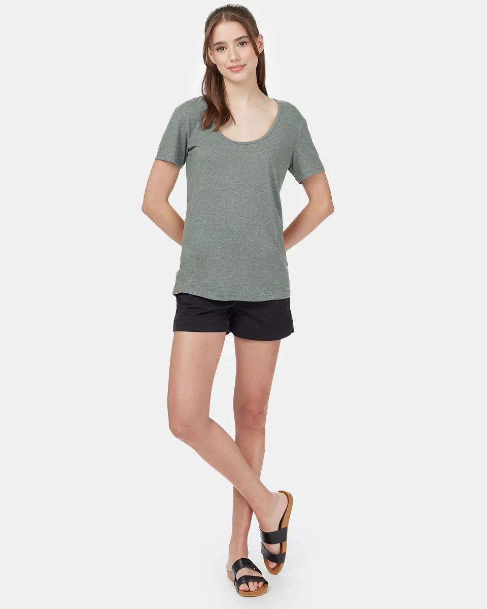 Hemp Scoop Neck T-Shirt sold by tentree