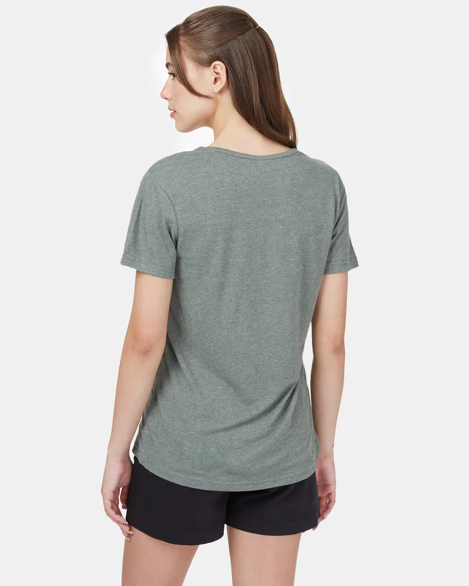 Hemp Scoop Neck T-Shirt sold by tentree product image thumbnail 3