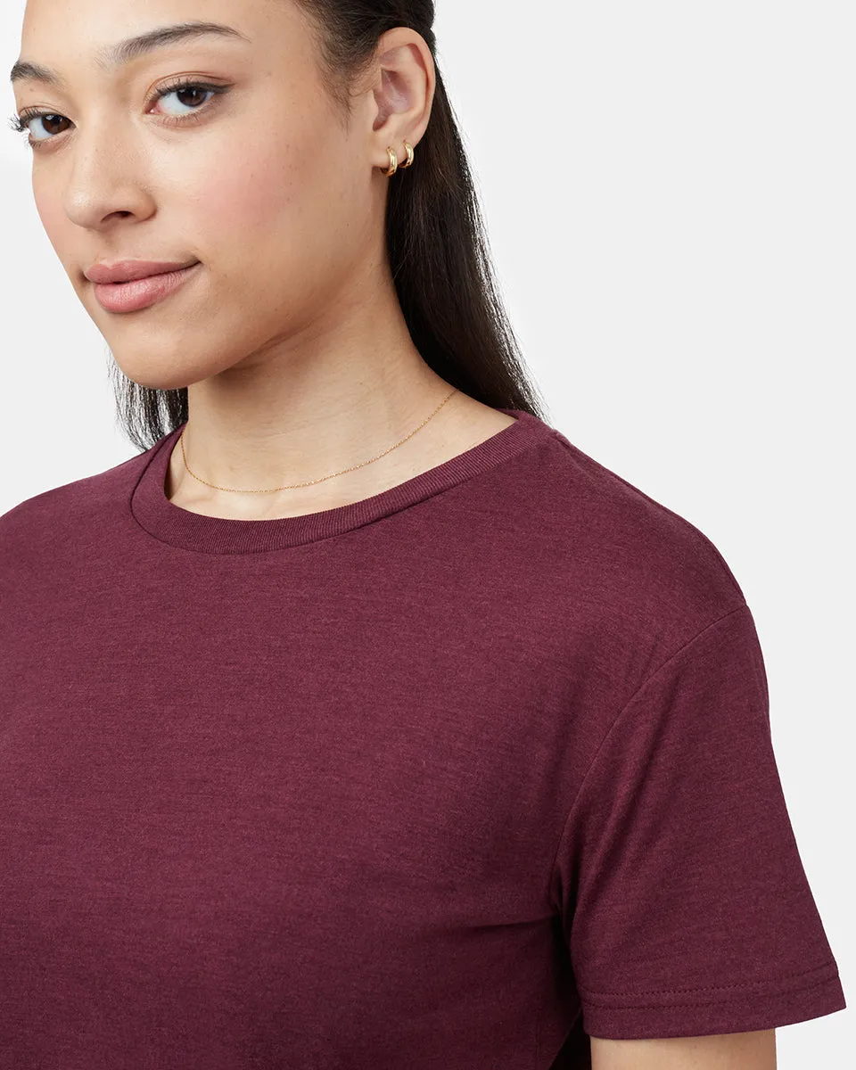 TreeBlend Cropped Relaxed T-Shirt sold by tentree product image thumbnail 4