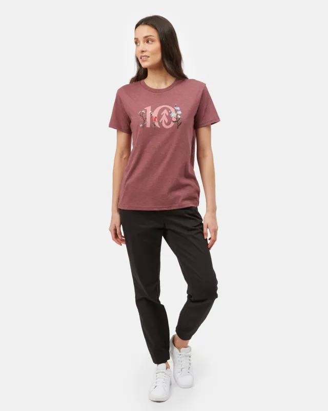 Floral Logo T-Shirt sold by tentree