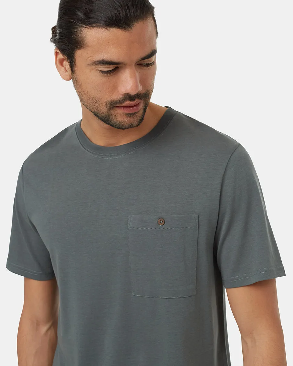 TreeBlend Button Pocket T-Shirt sold by tentree product image thumbnail 4