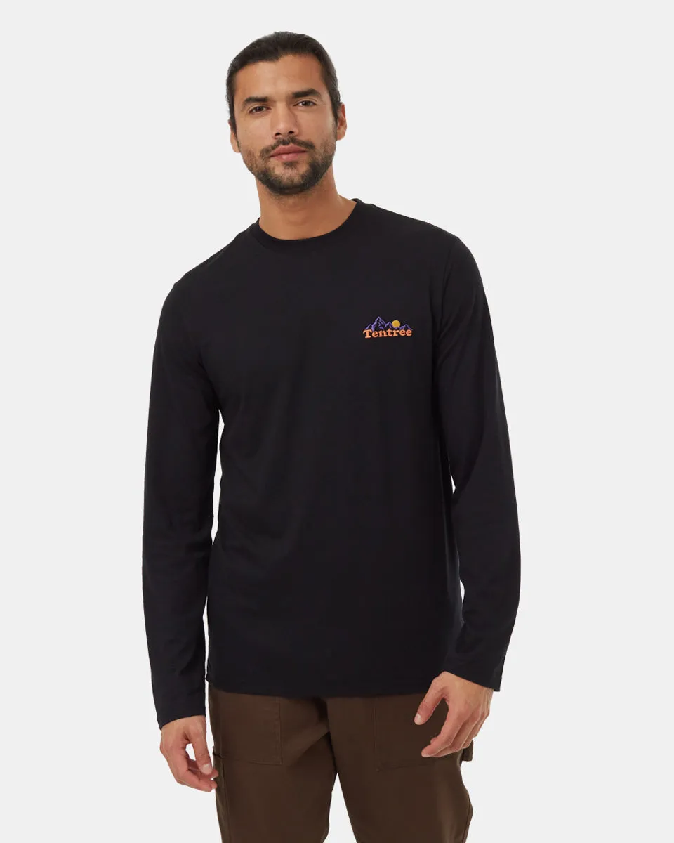 Mountain Wordmark Longsleeve sold by tentree