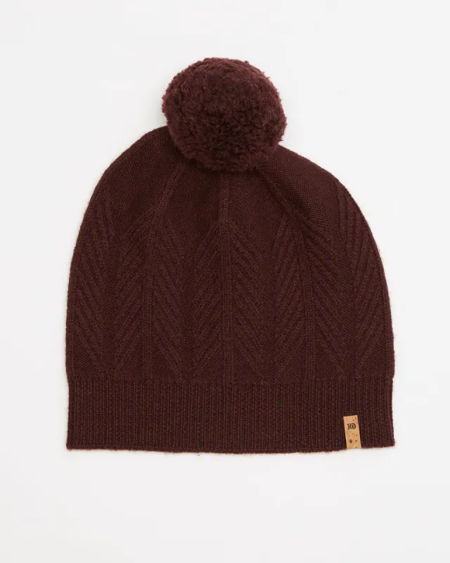 Wool Tree Cable Beanie sold by tentree