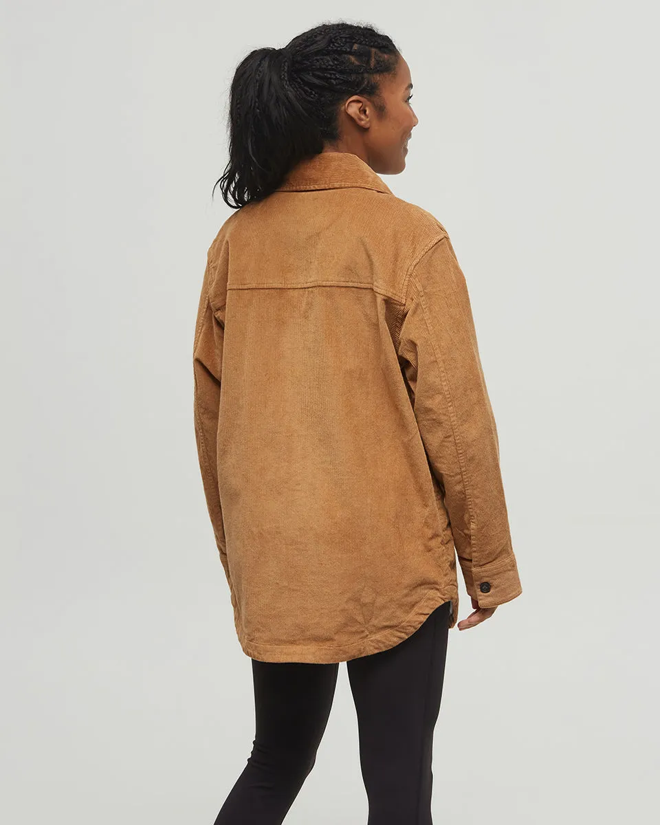 EcoStretch Corduroy Overshirt sold by tentree product image thumbnail 3