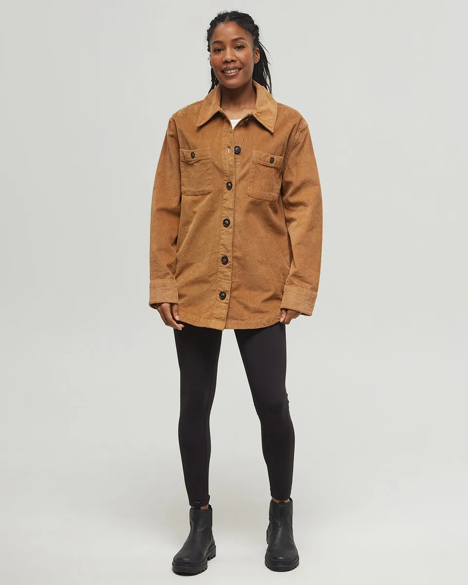 EcoStretch Corduroy Overshirt sold by tentree product image thumbnail 2