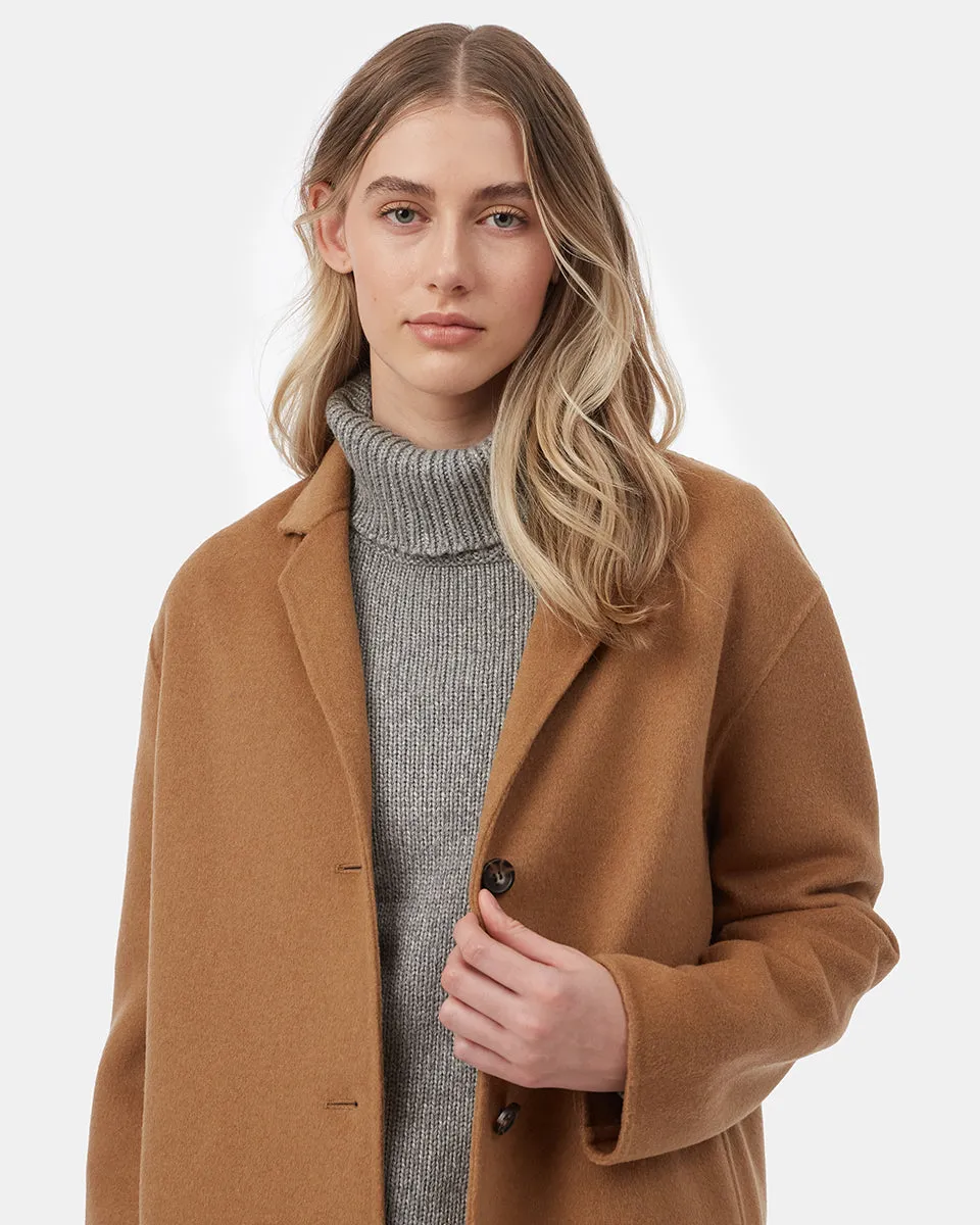 Wool Longline Coat sold by tentree product image thumbnail 3