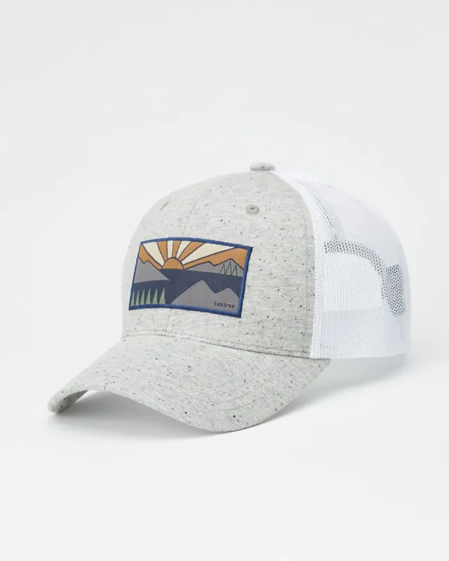 Sunrise Patch Fleck Jersey Elevation Hat sold by tentree