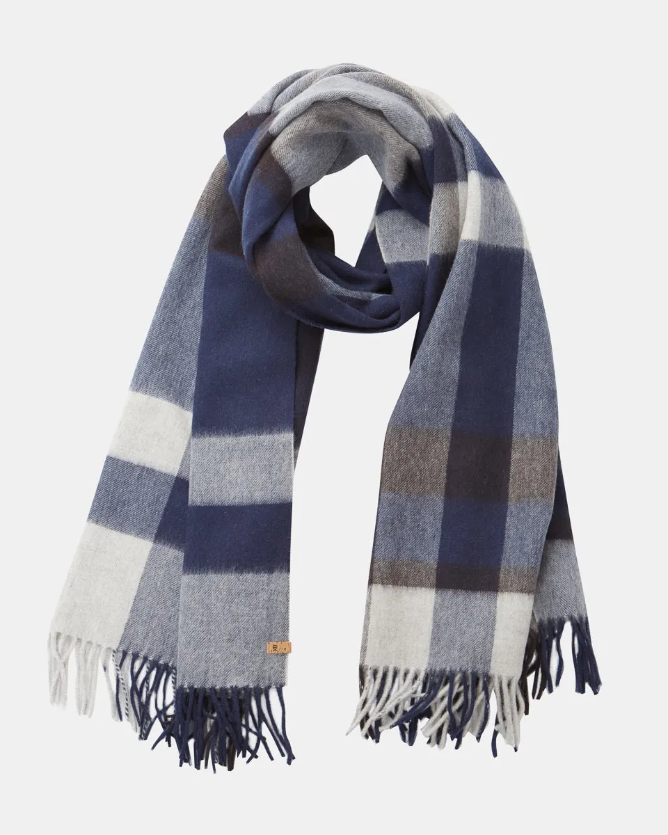 RWS Wool Woven Plaid Scarf sold by tentree