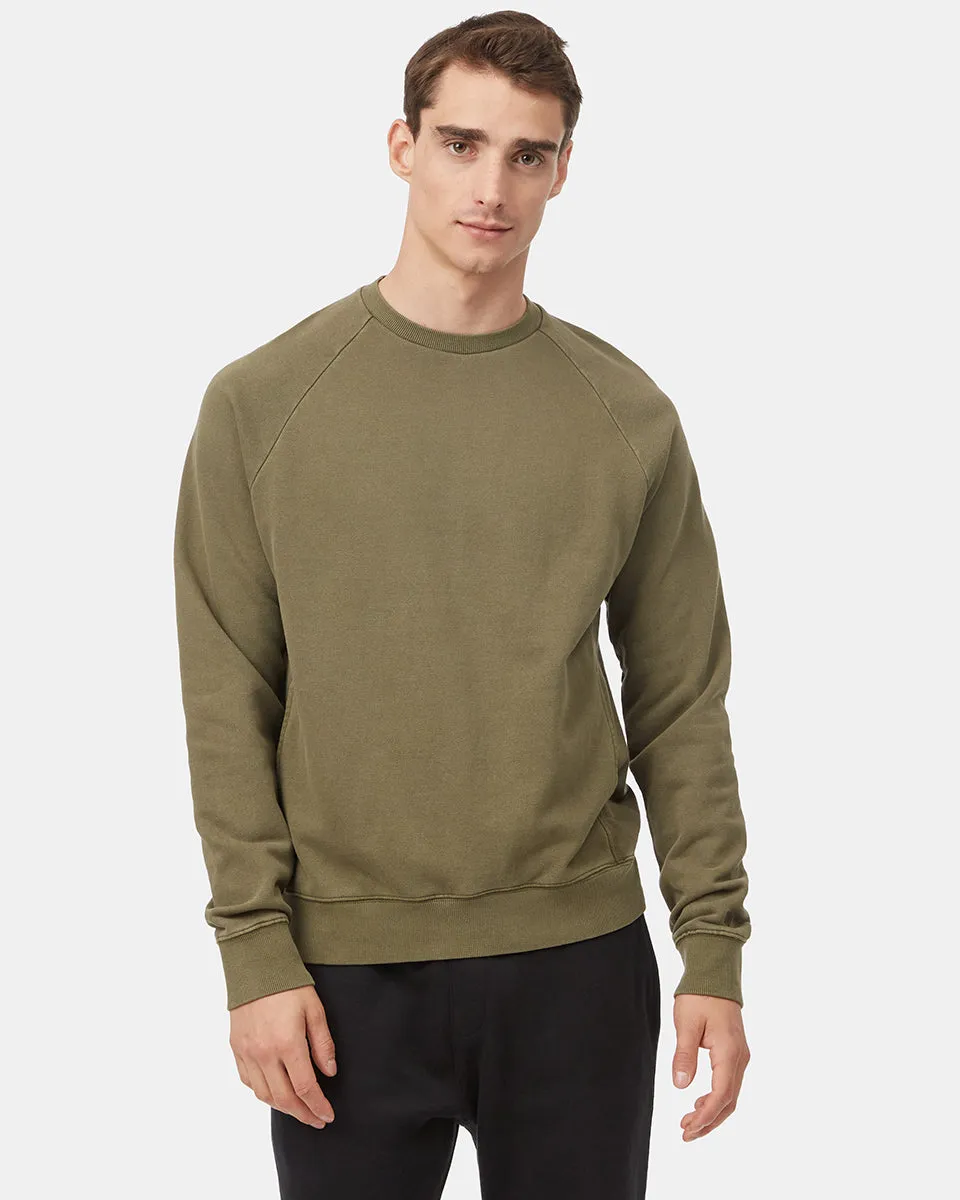 Organic French Terry Raglan Crew sold by tentree