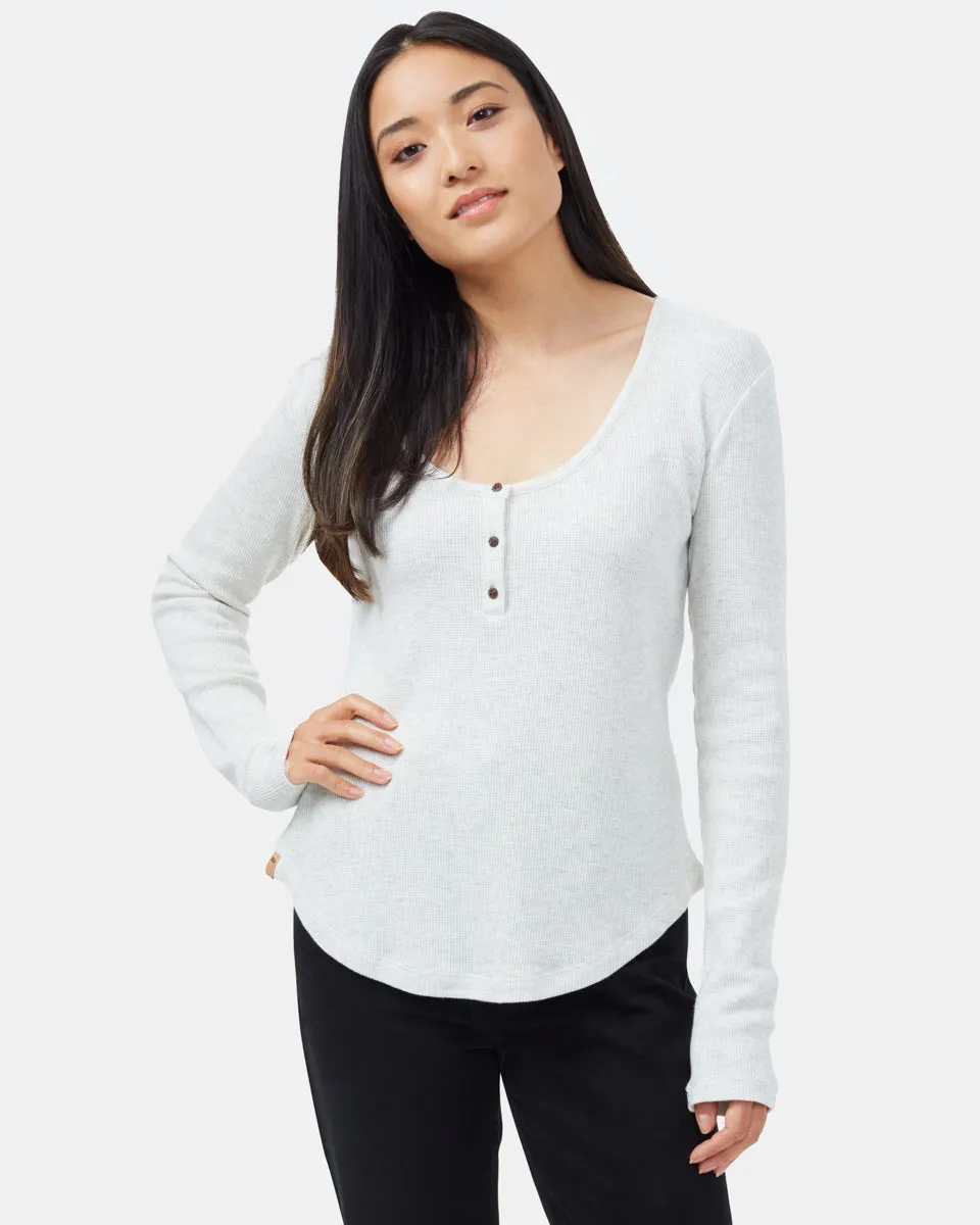 TreeWaffle Henley Longsleeve sold by tentree product image thumbnail 2