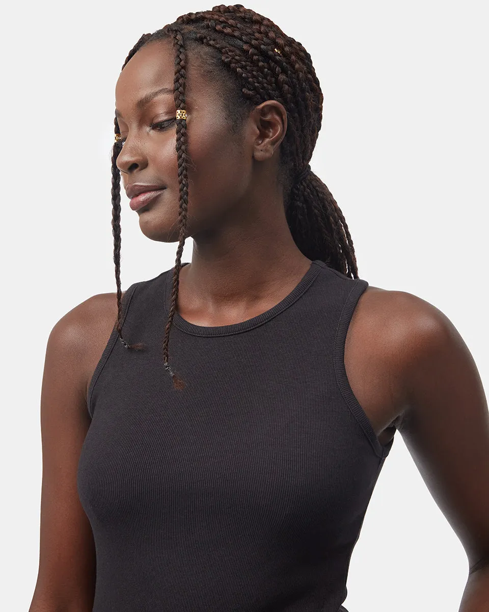 Rib High Neck Tank sold by tentree product image thumbnail 4