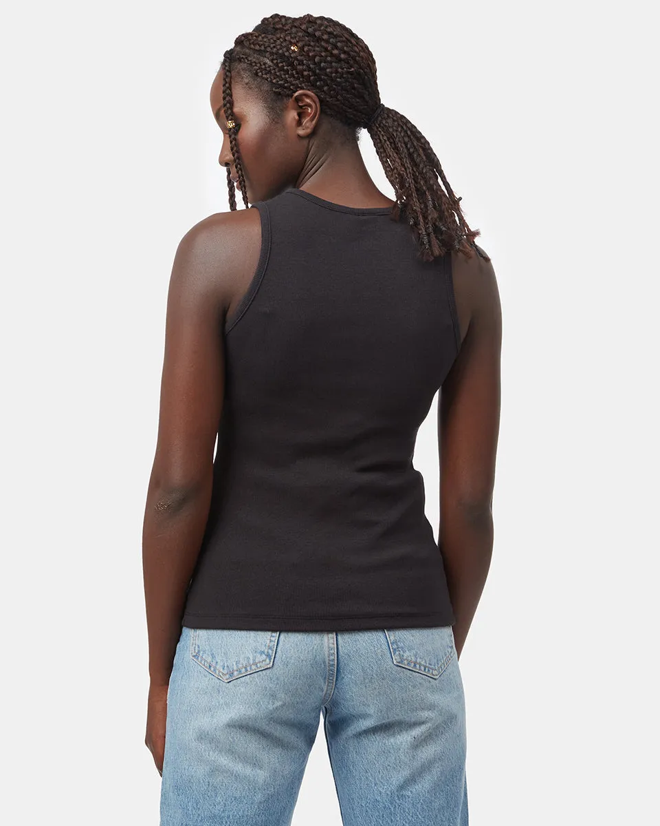 Rib High Neck Tank sold by tentree product image thumbnail 3