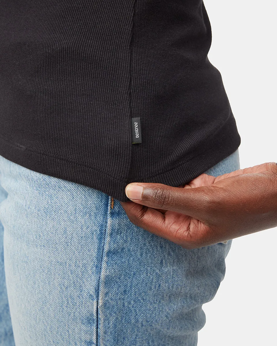 Rib High Neck Tank sold by tentree product image thumbnail 5