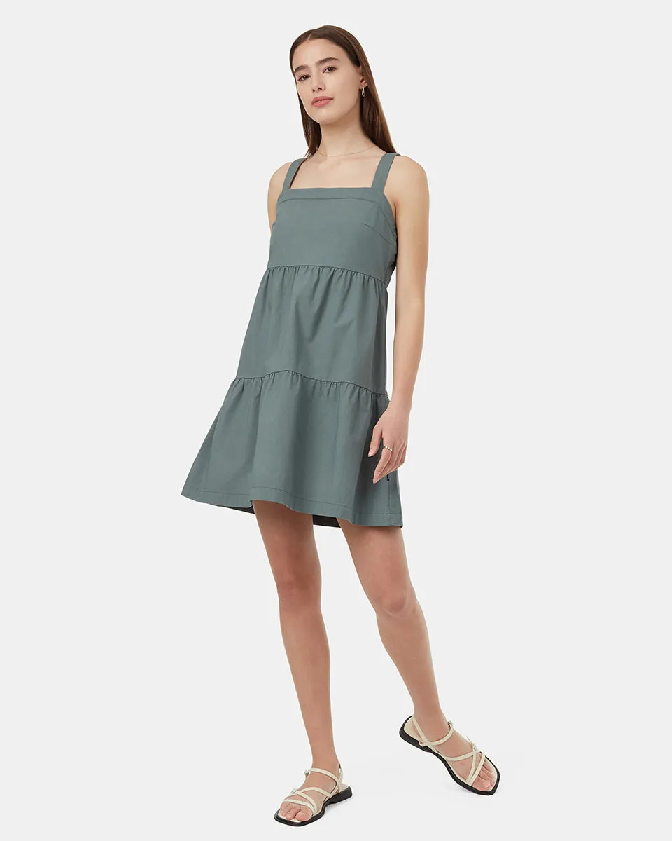 EcoStretch Cotton Tiered Dress sold by tentree