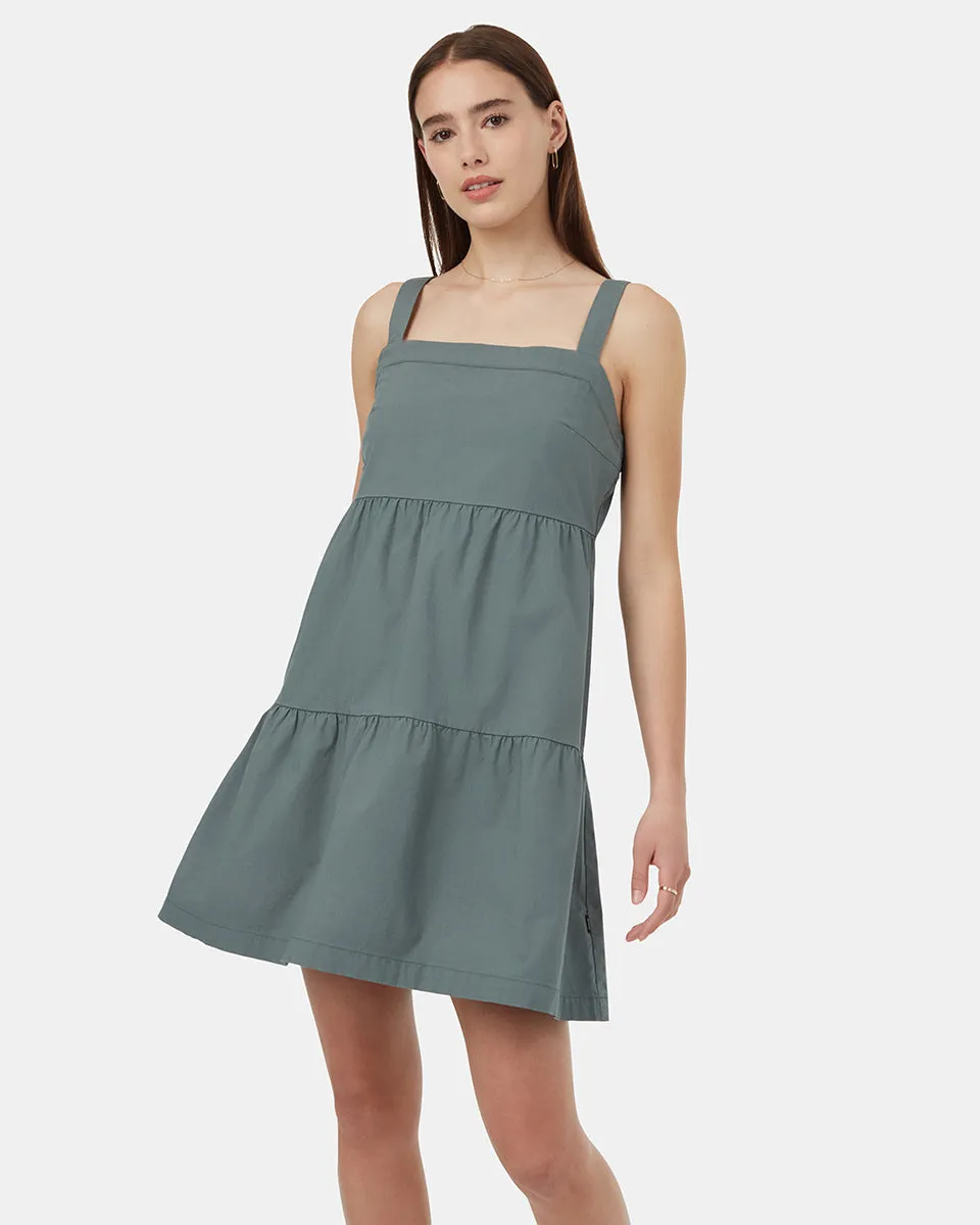 EcoStretch Cotton Tiered Dress sold by tentree product image thumbnail 2