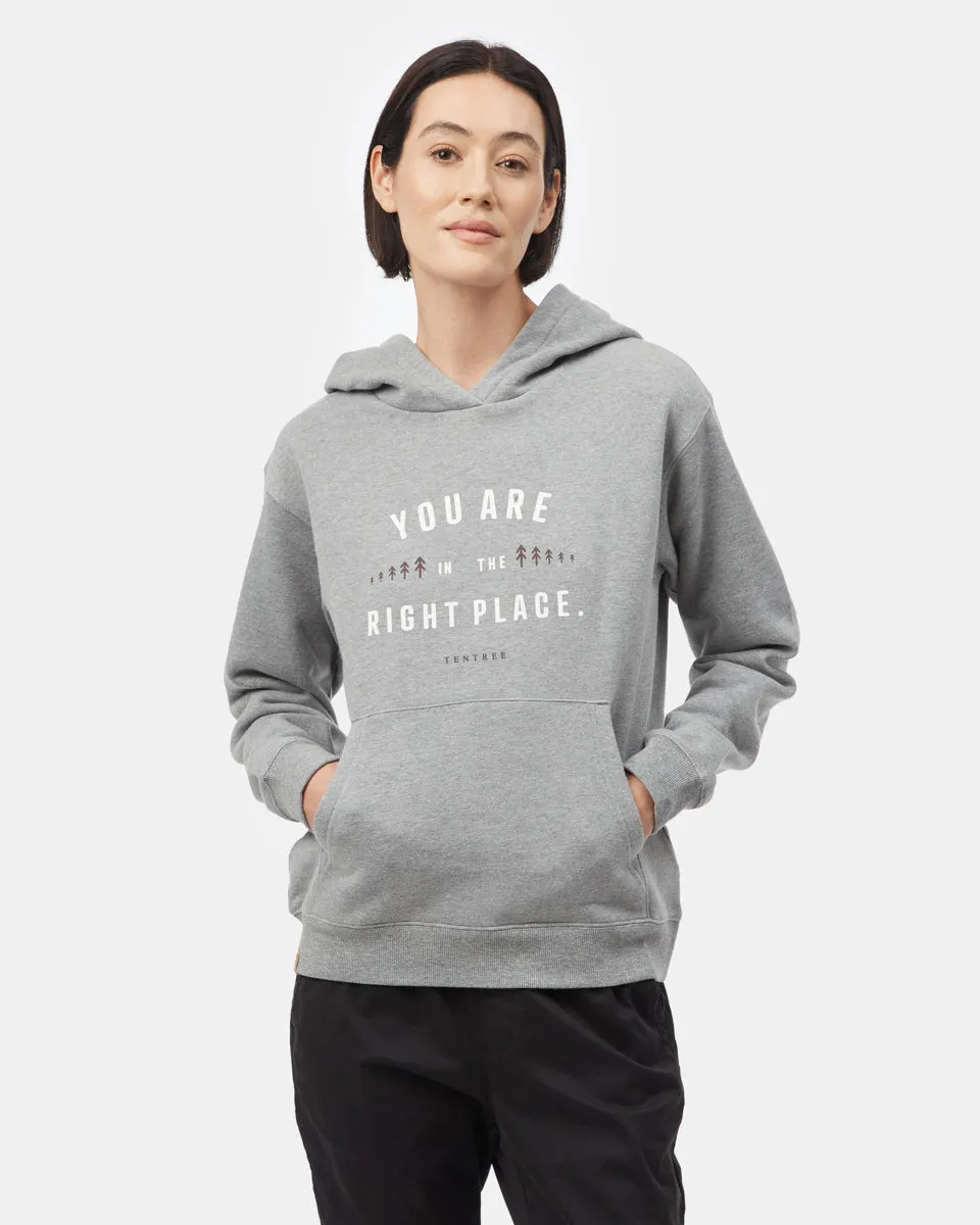 Right Place Hoodie sold by tentree product image thumbnail 2