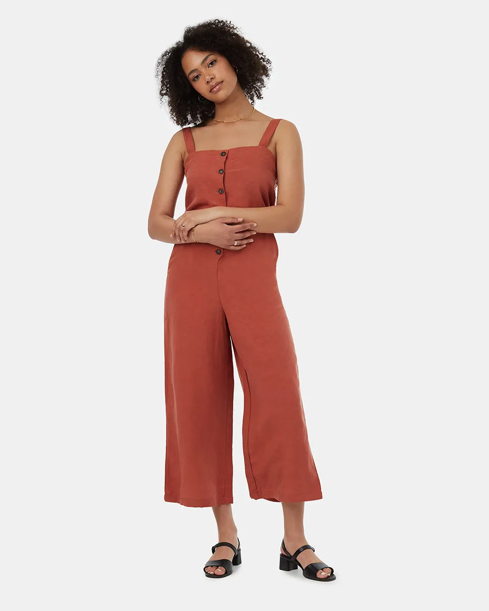 TreeLinen Apron Front Jumpsuit sold by tentree product image thumbnail 5