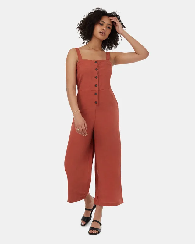 TreeLinen Apron Front Jumpsuit sold by tentree