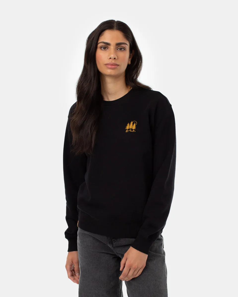 TreeFleece Golden Spruce Forest Crew sold by tentree