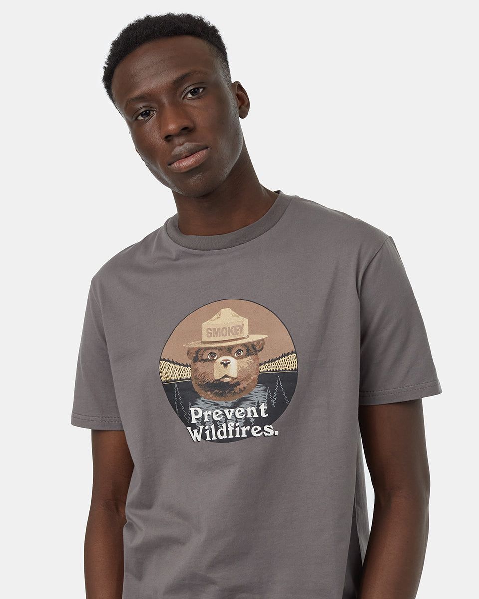 Smokey Bear Prevent Wildfires T-Shirt sold by tentree product image thumbnail 4