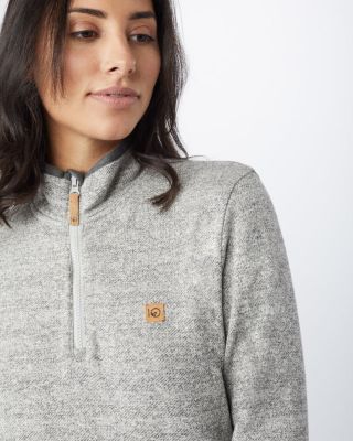 W Hemp Opal 1/4 Zip sold by tentree
