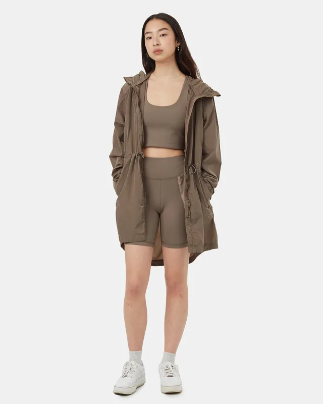Recycled Nylon Long Jacket sold by tentree
