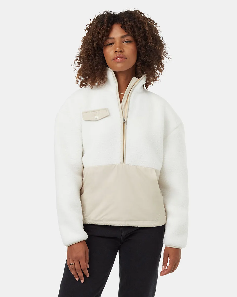 Ecoloft Contrast Half Zip sold by tentree