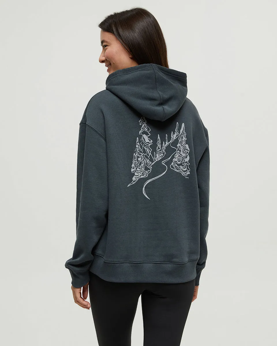 Snowy Trees Hoodie sold by tentree