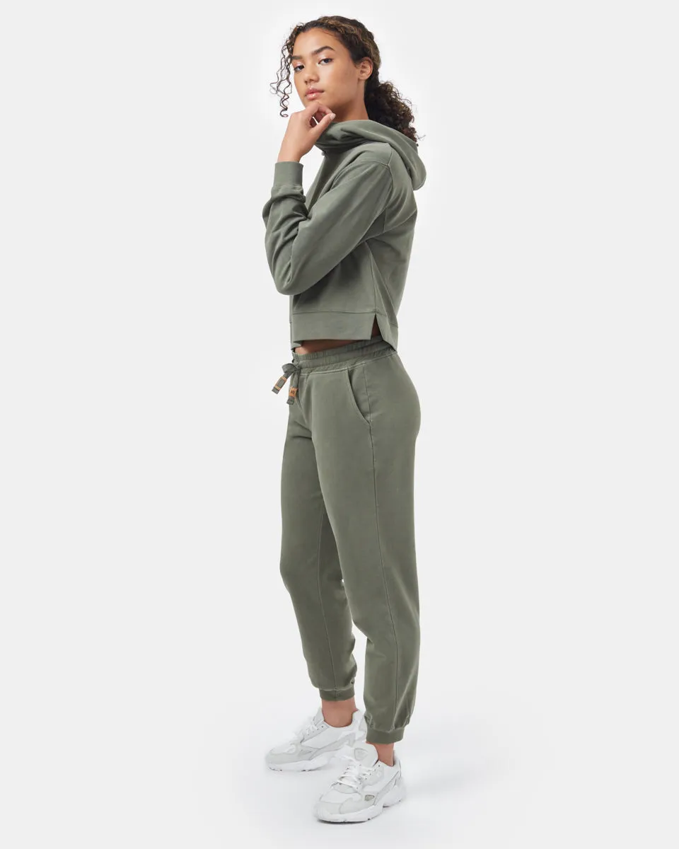 French Terry Cropped Hoodie sold by tentree product image thumbnail 2