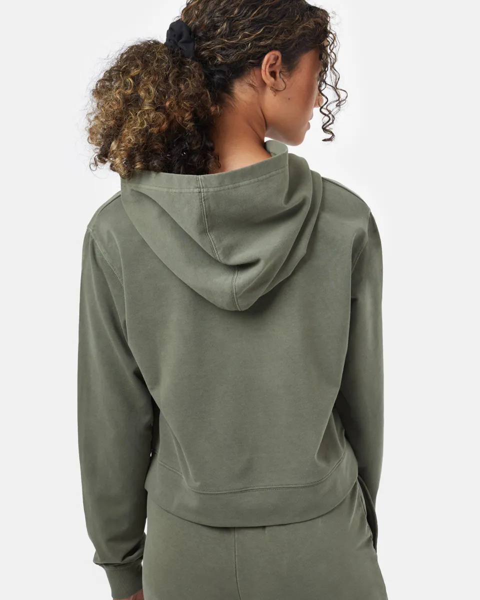 French Terry Cropped Hoodie sold by tentree product image thumbnail 3