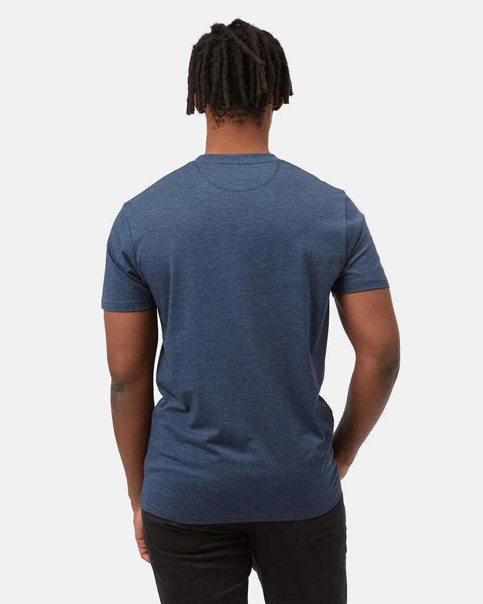 Woodgrain Ten T-Shirt (Meteorite Black Heather) sold by tentree product image thumbnail 3