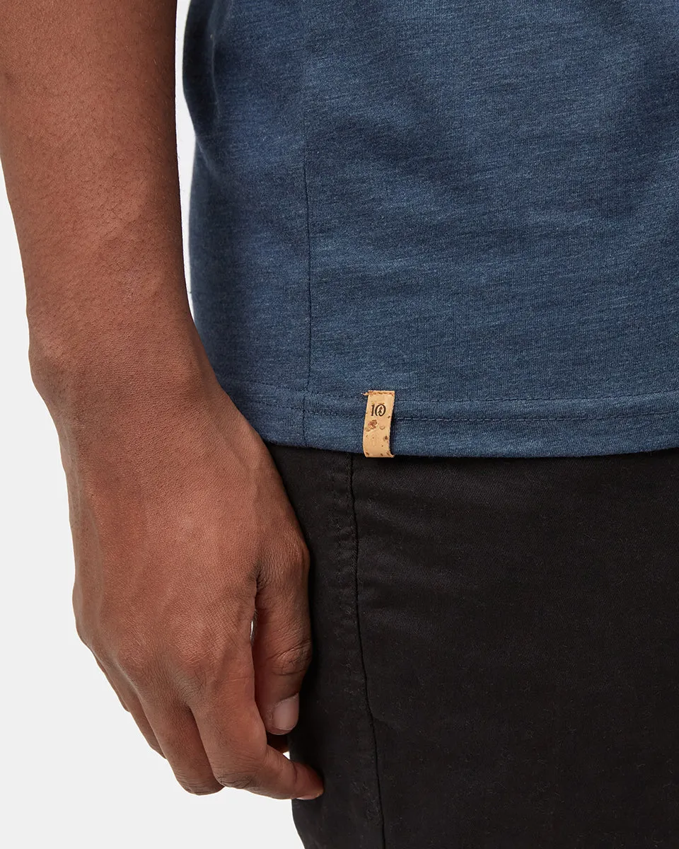 Woodgrain Ten T-Shirt (Meteorite Black Heather) sold by tentree product image thumbnail 5