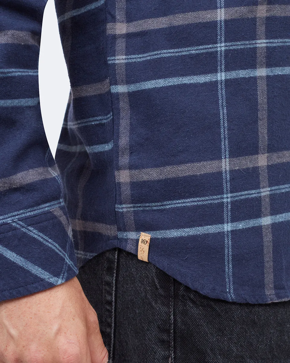 Benson Flannel Shirt sold by tentree product image thumbnail 4