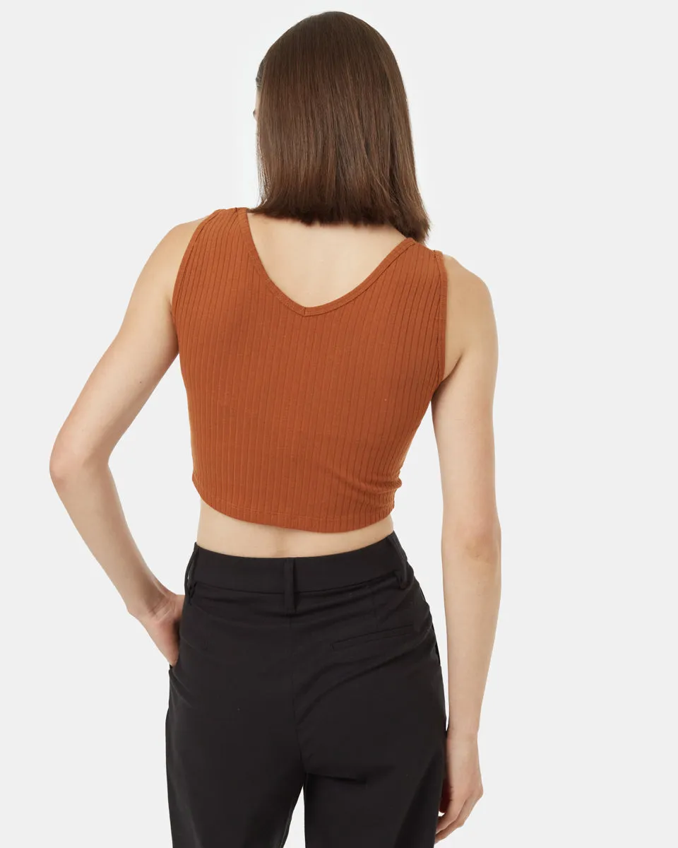 Cropped Fitted Tank sold by tentree product image thumbnail 3