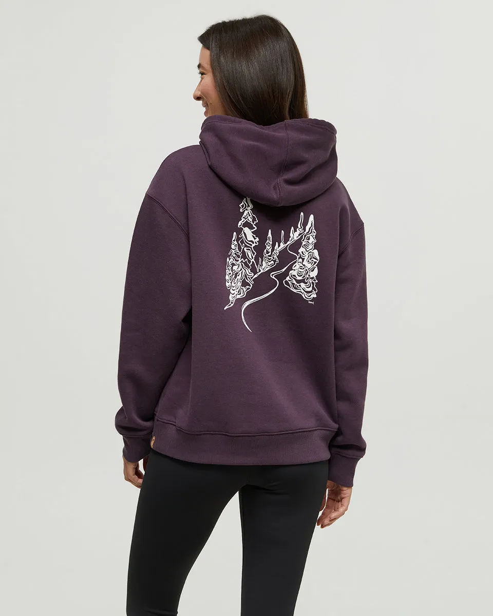 Snowy Trees Hoodie sold by tentree product image thumbnail 3