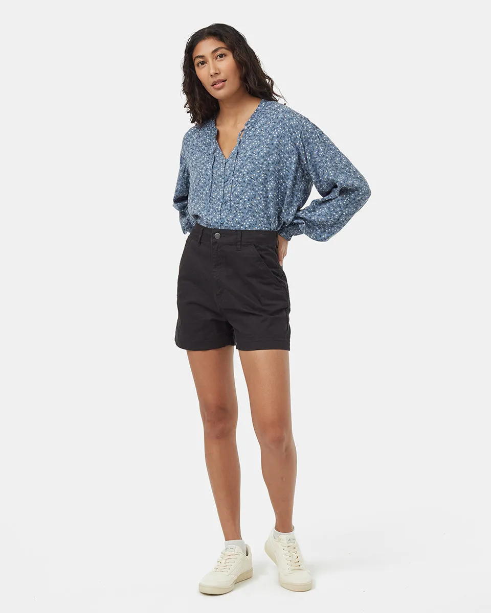 EcoWoven Crepe Smocked Blouse sold by tentree product image thumbnail 2