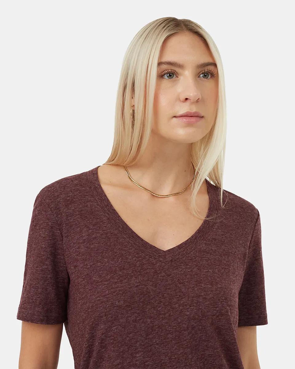 Hemp V-Neck T-Shirt sold by tentree product image thumbnail 3