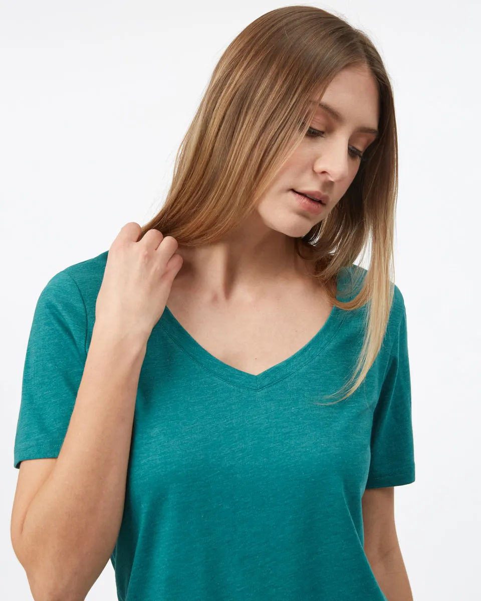 TreeBlend V-Neck T-Shirt sold by tentree product image thumbnail 3
