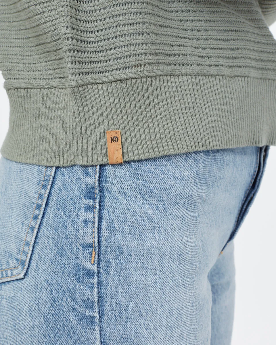 Highline Cotton Rib Crew Sweater sold by tentree product image thumbnail 3