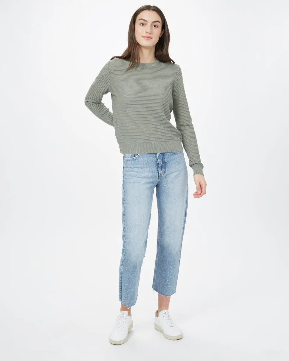 Highline Cotton Rib Crew Sweater sold by tentree product image thumbnail 4